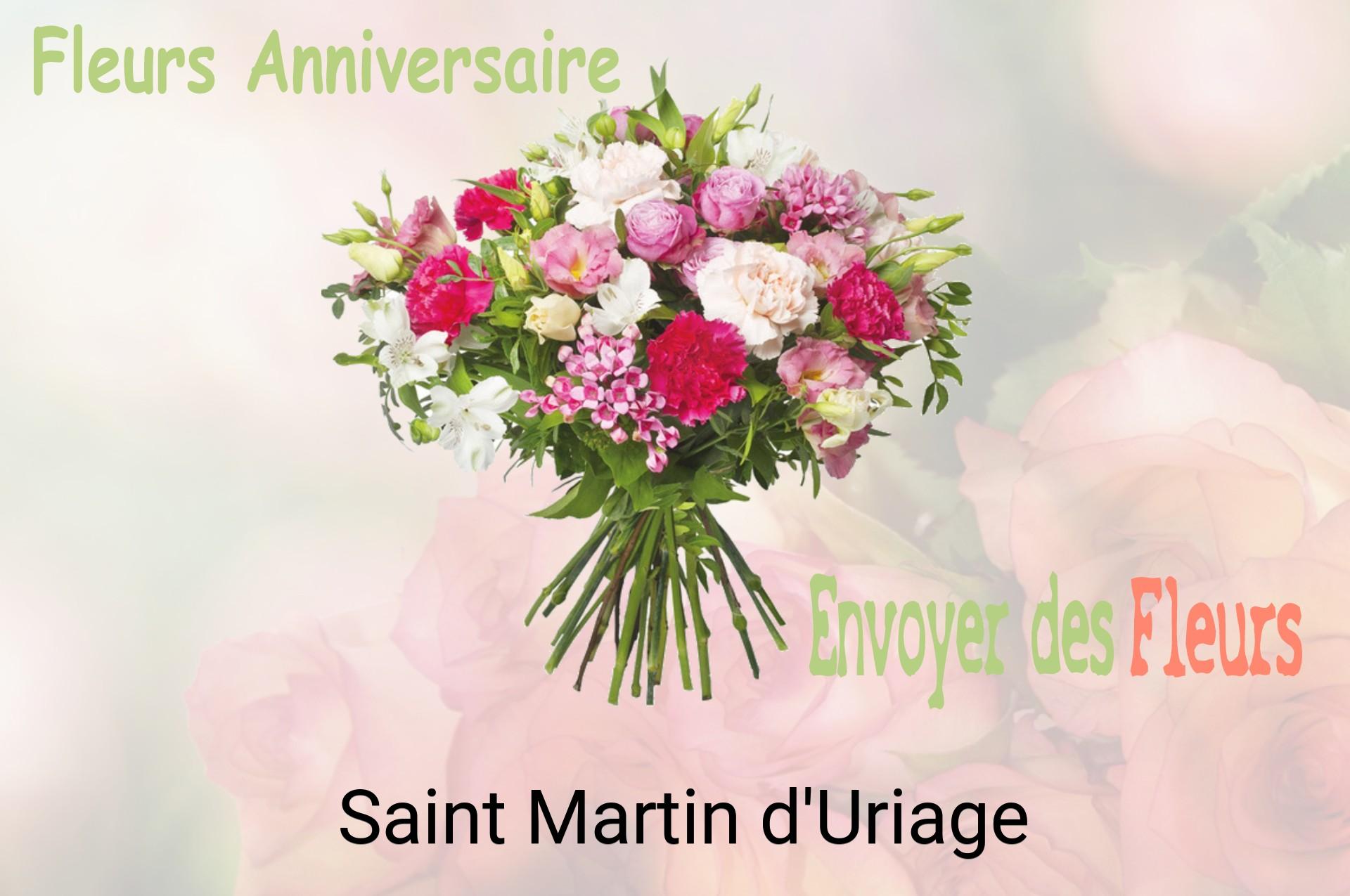 Bouquet de fleurs d’anniversaire livré à Saint-Martin-d'Uriage